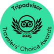 Grünes TripAdvisor 2025-Logo, Symbol für Exzellenz und Vertrauen.